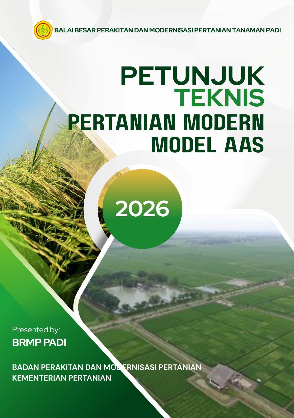 Sampul Petunjuk Teknis Pertanian Modern Model AAS 2026